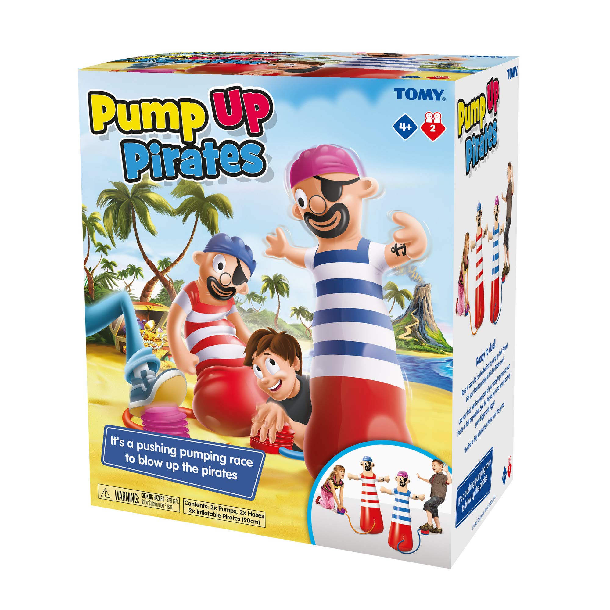 TOMY Pump Up Pirate Children's Action Board Game