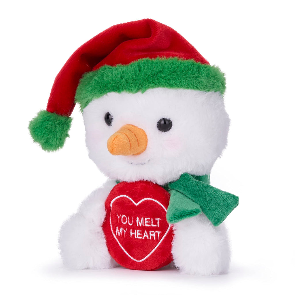 Swizzels Love Hearts 7" Christmas Snowman Soft Toy