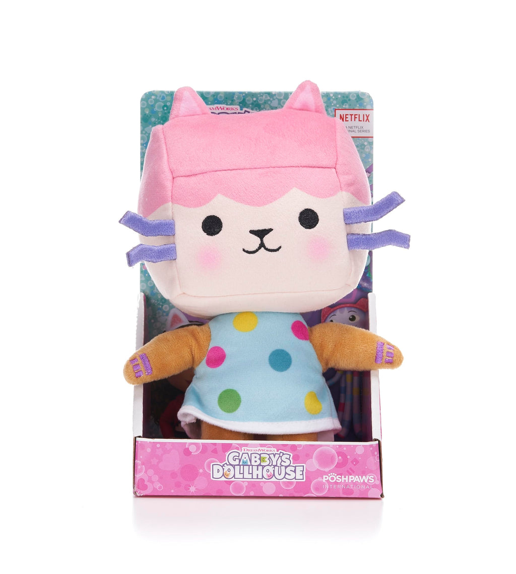 Gabby's Dollhouse 10" Baby Box Cat Soft Toy