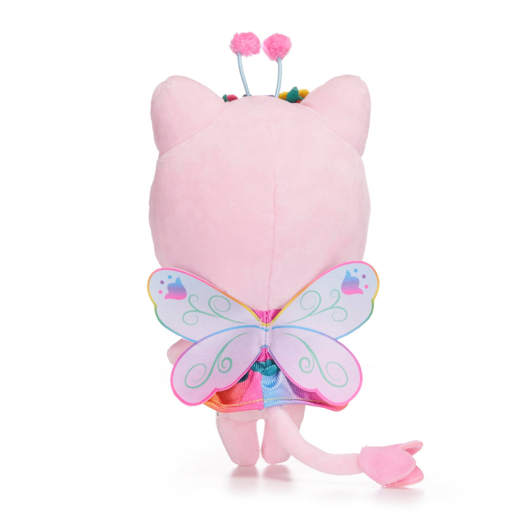 Gabby's Dollhouse 10" Fairylandia Rainbow Kitty Fairy Soft Toy