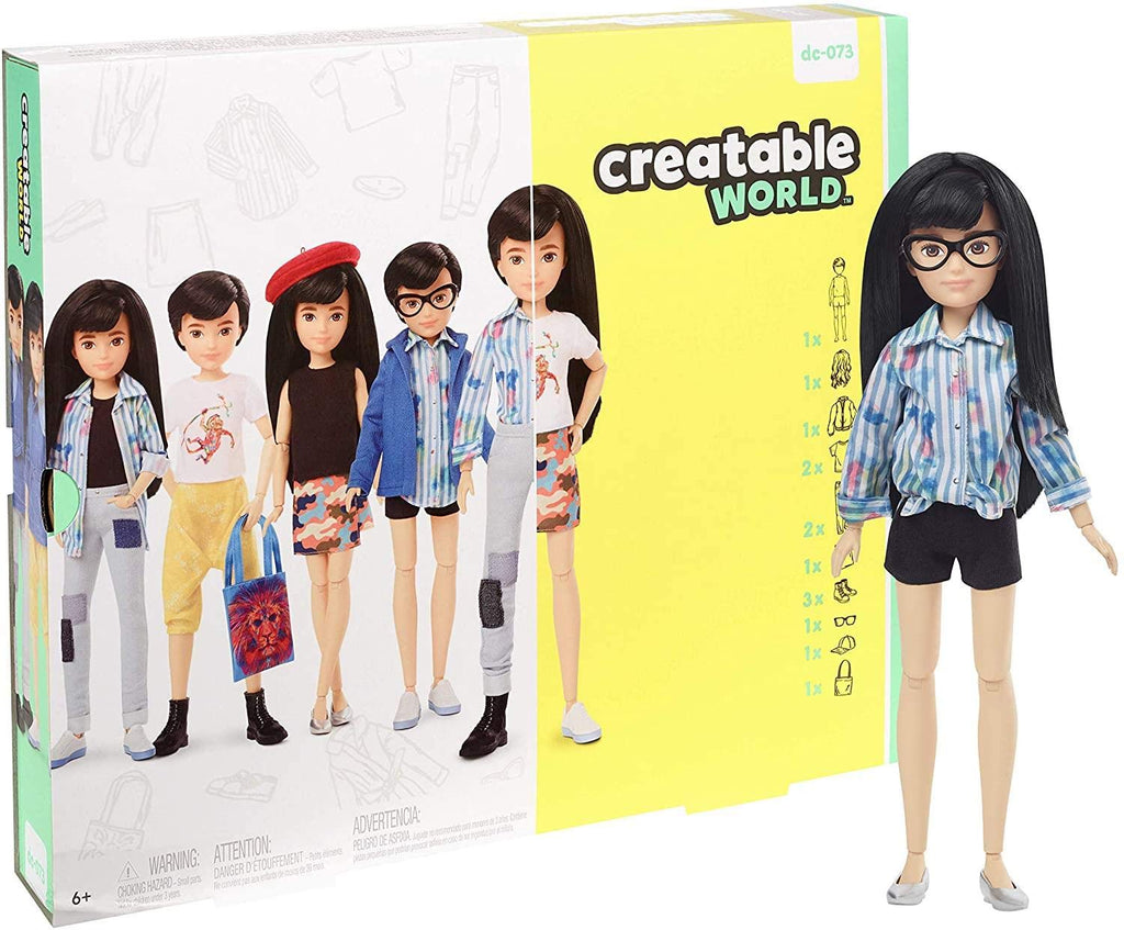 Creatable World Deluxe Character Kit Customizable Doll