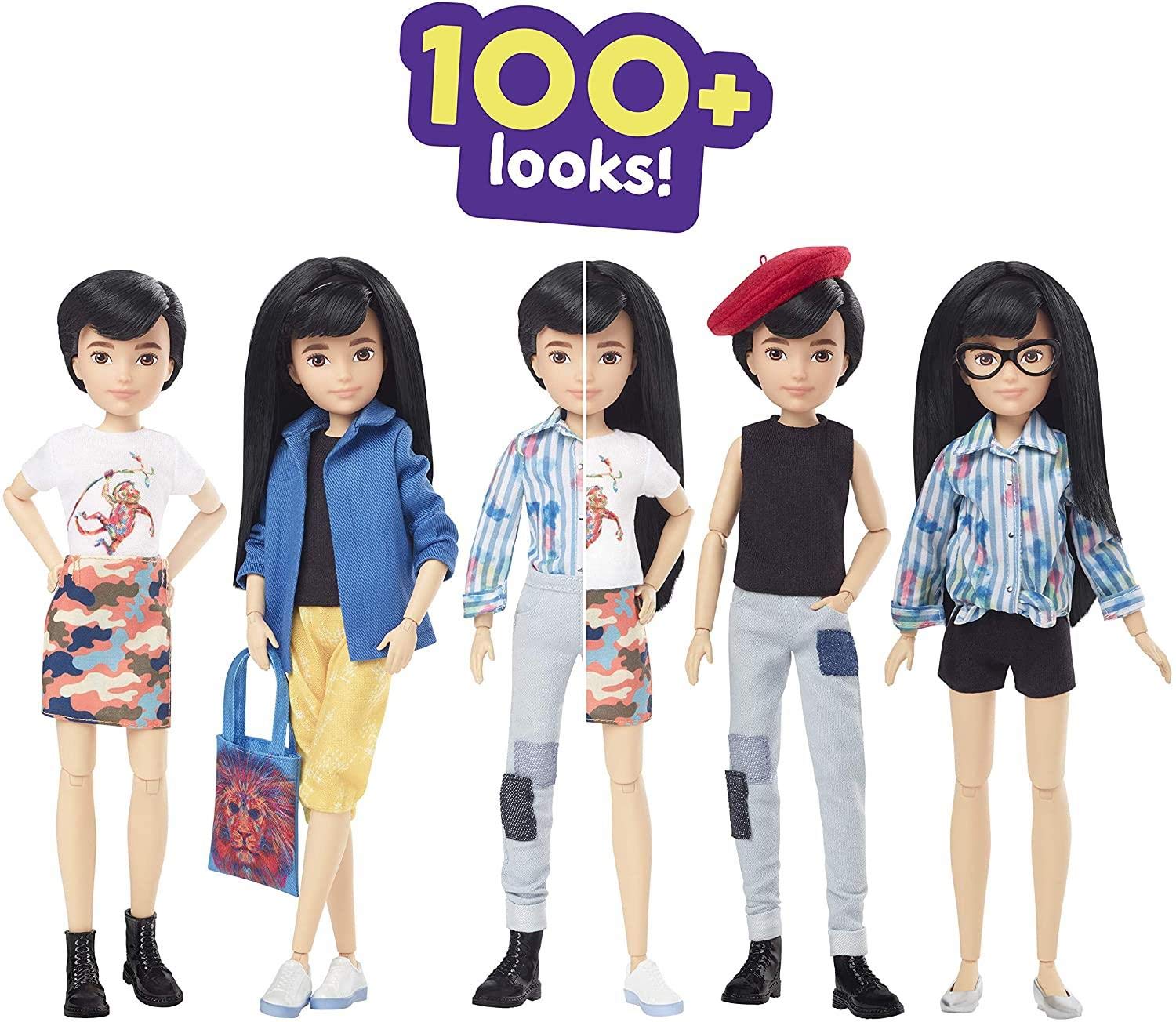Creatable World Deluxe Character Kit Customizable Doll