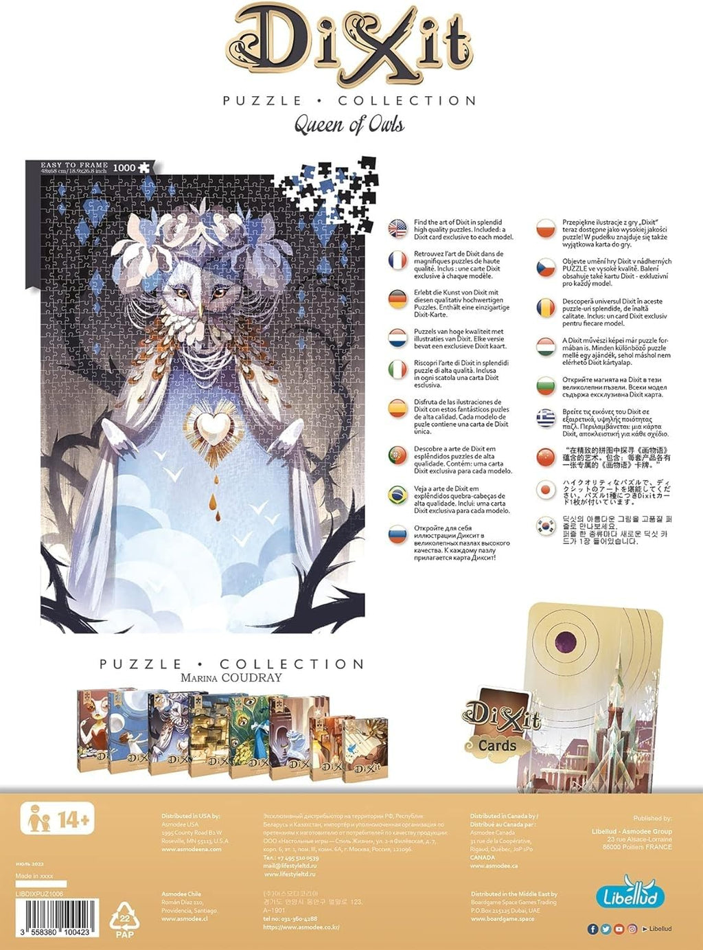 Dixit 1000pc Puzzle - Blue MishMash