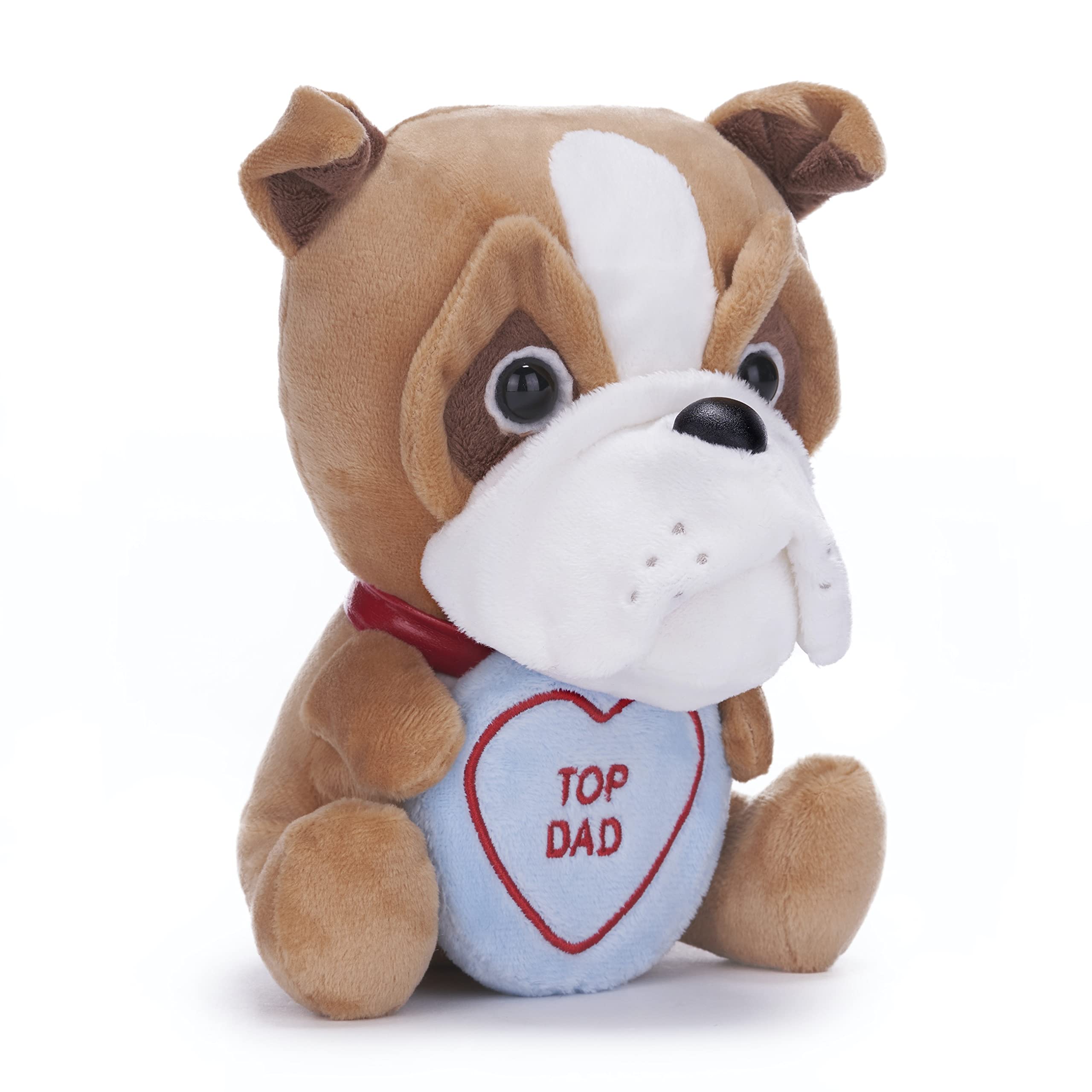 Swizzles Love Hearts 7" Bulldog Soft Toy