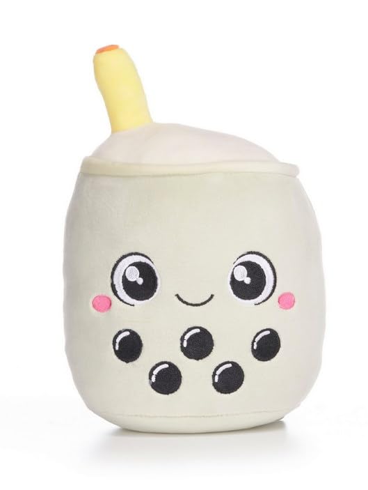 Bubble Tea Plush 7" Boba Milk Tea Soft Toy