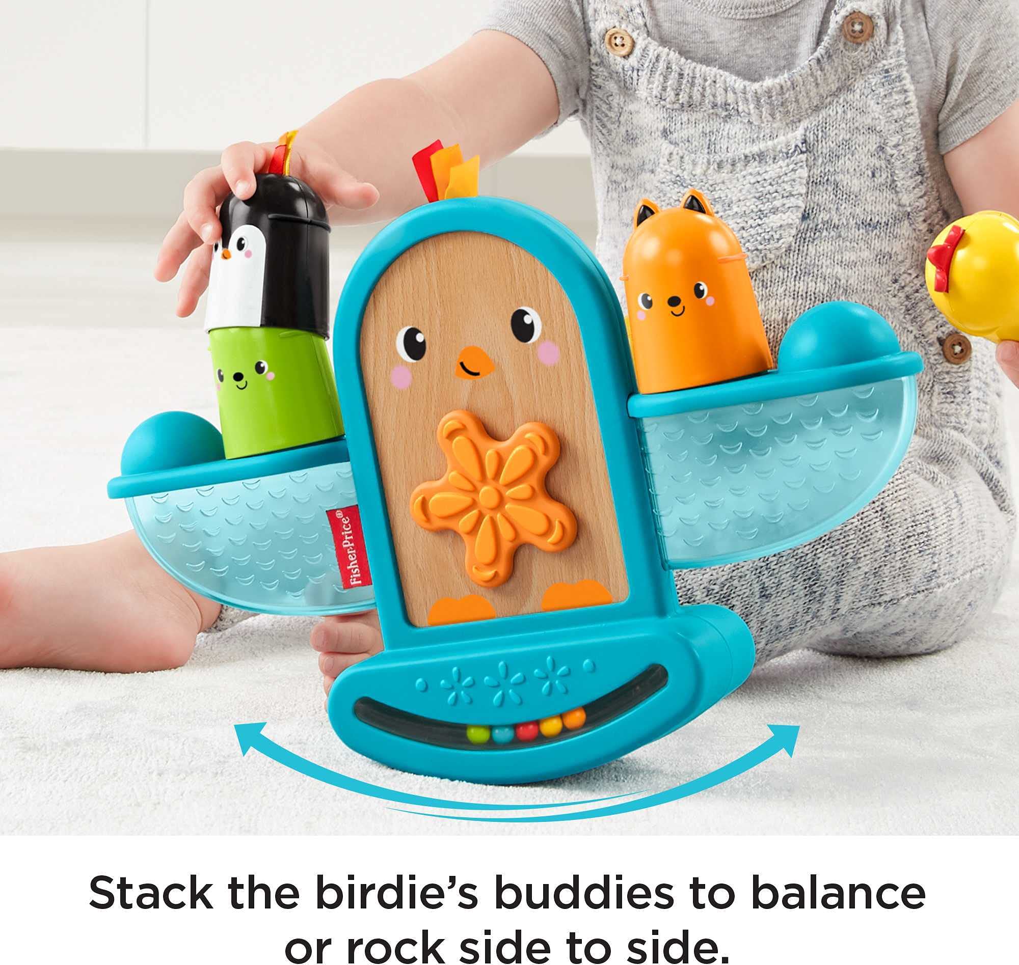 Fisher-Price Stack and Rattle Birdie