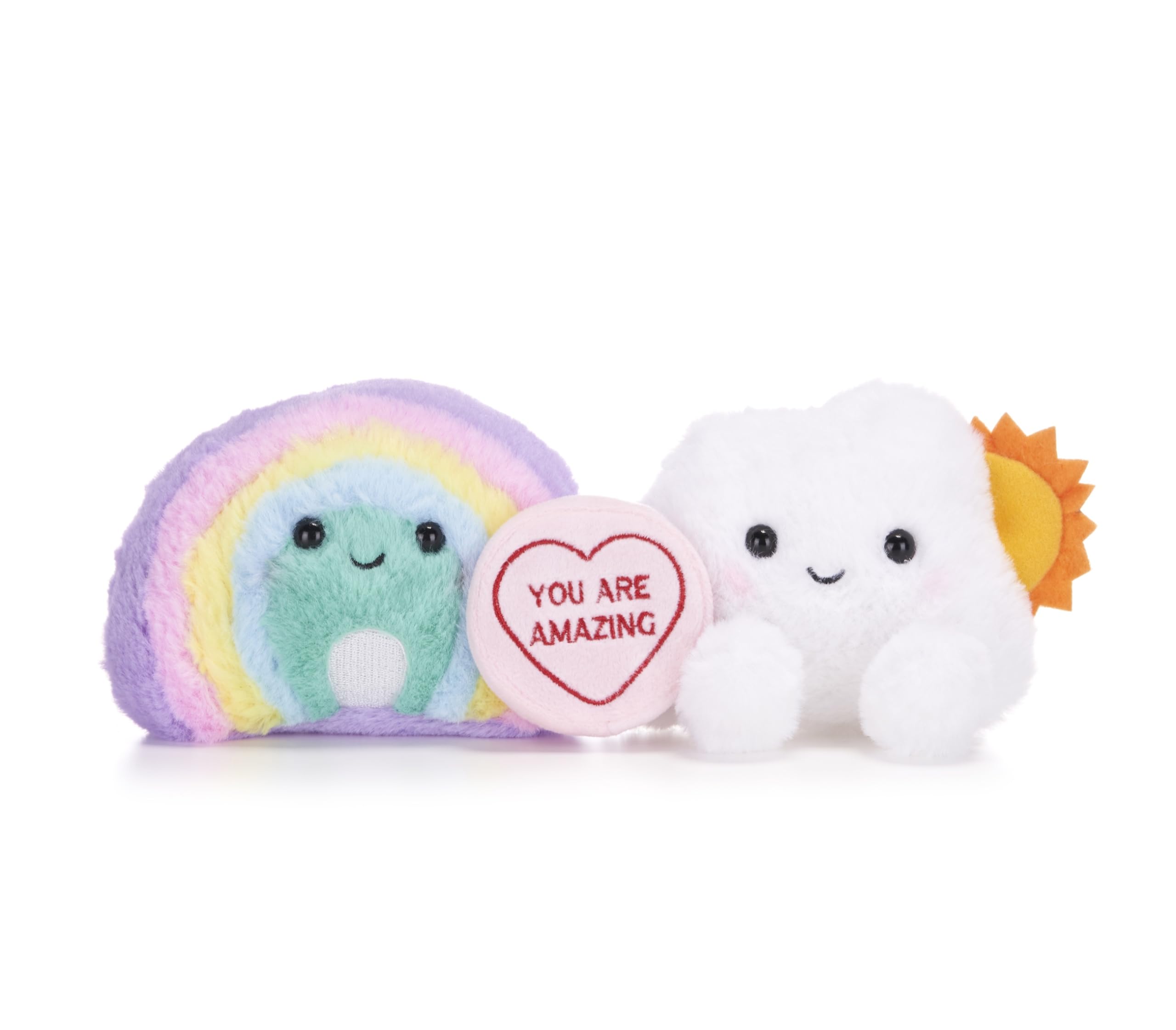 Swizzels Love Hearts 7" Rainbow and Cloud Soft Toy
