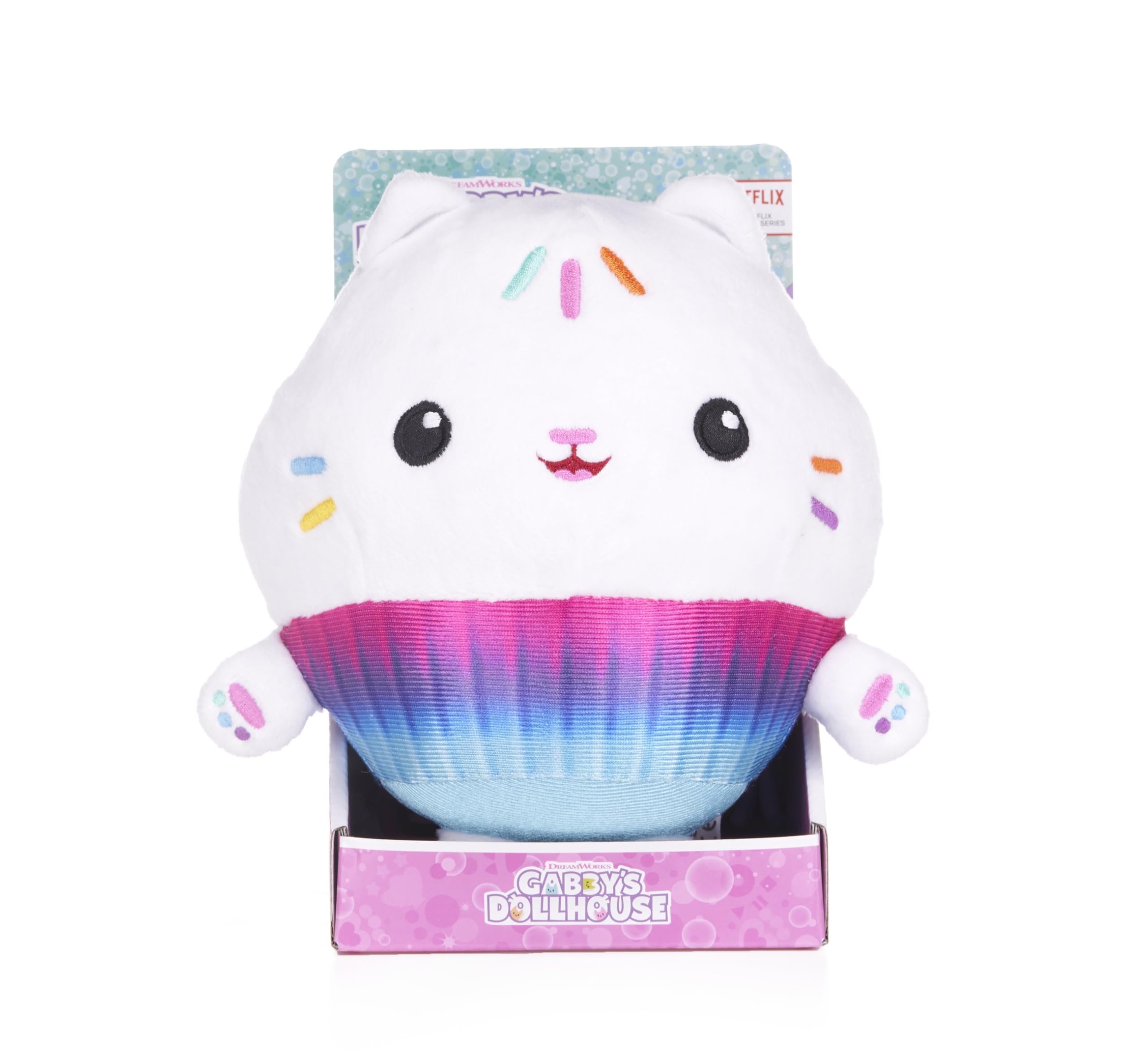 Gabby's Dollhouse 10" Cakey Cat Soft Toy