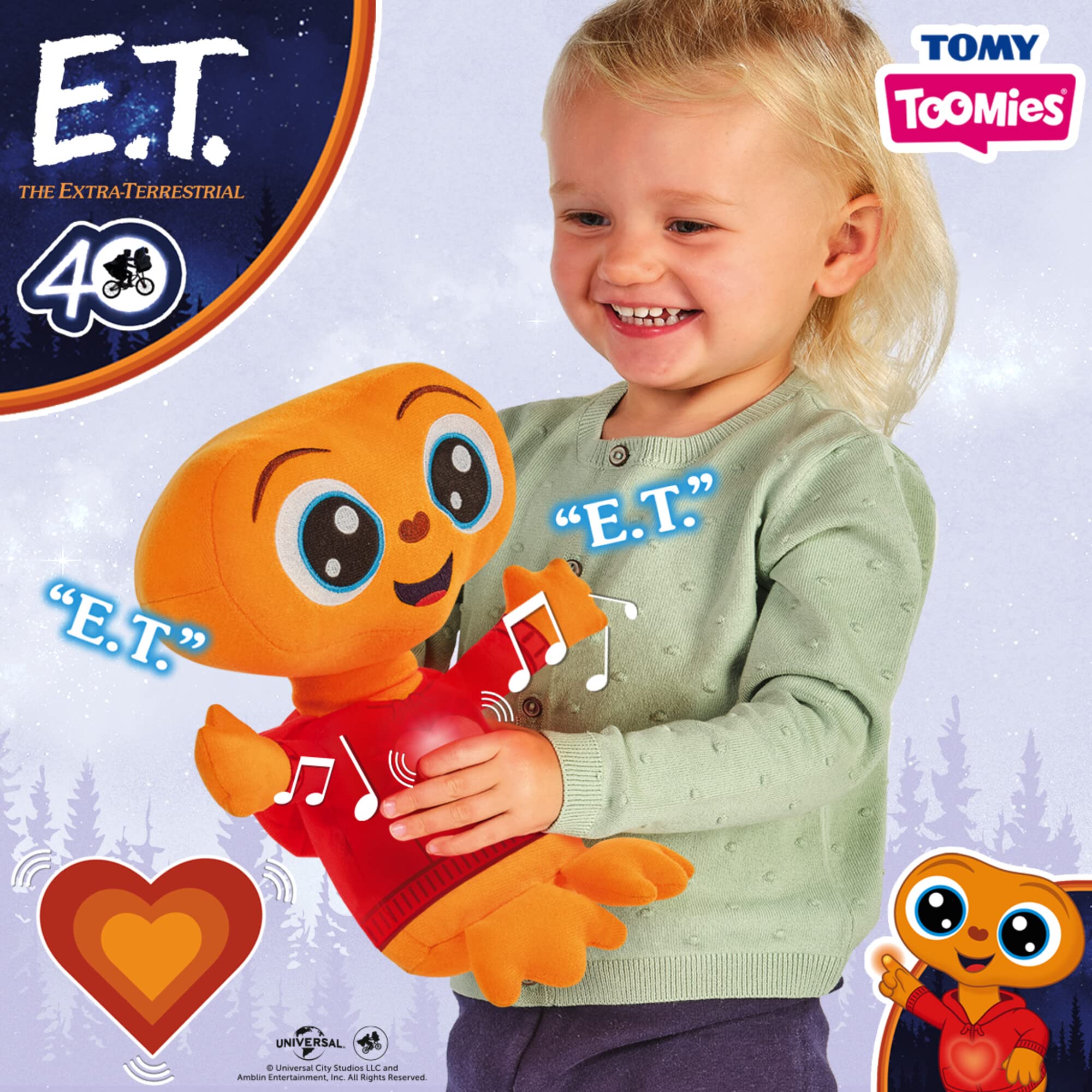 Toomies Tomy My Best Friend E.T. Special E.T Talking Toy