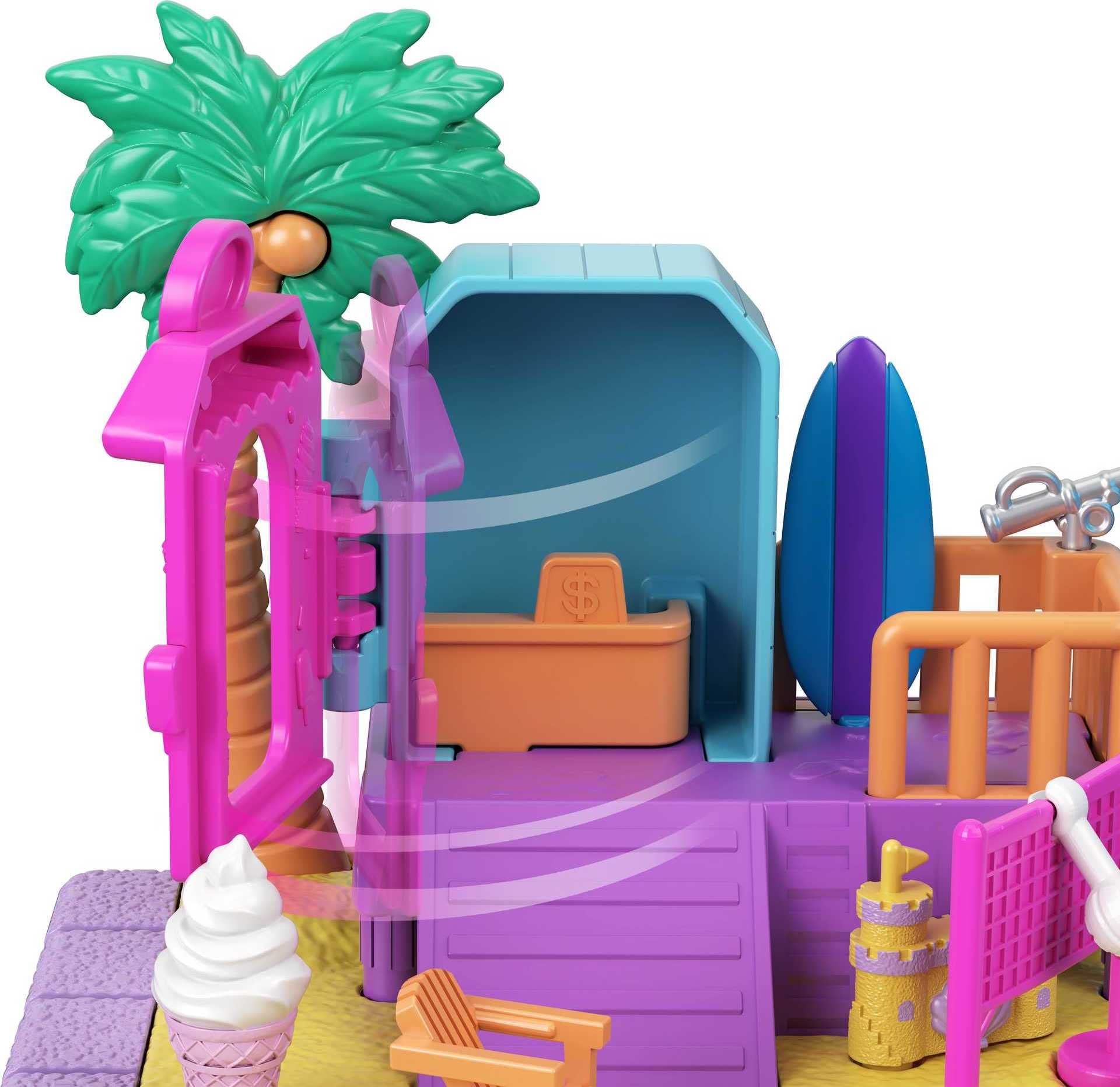 Polly Pocket Sunshine Beach Playset