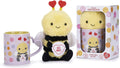 Swizzels Love Hearts Bumble Bee 'Bee Mine' 11OZ Mug & Plush Gift Set (1pc).