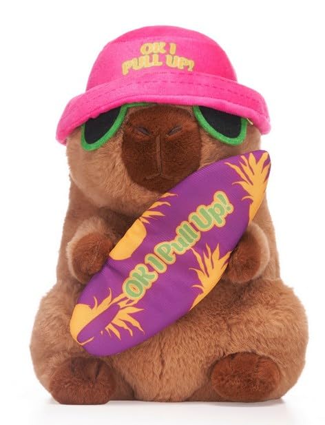 Capybara 8" Plush Surfboard (3pc)