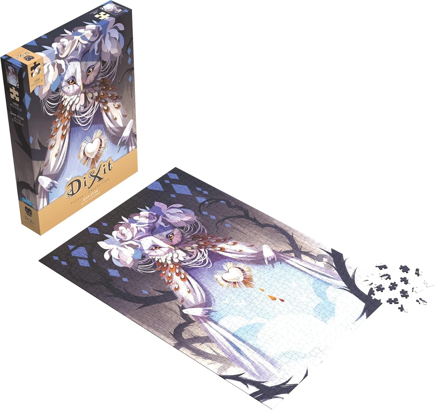 Dixit 1000pc Puzzle - Blue MishMash
