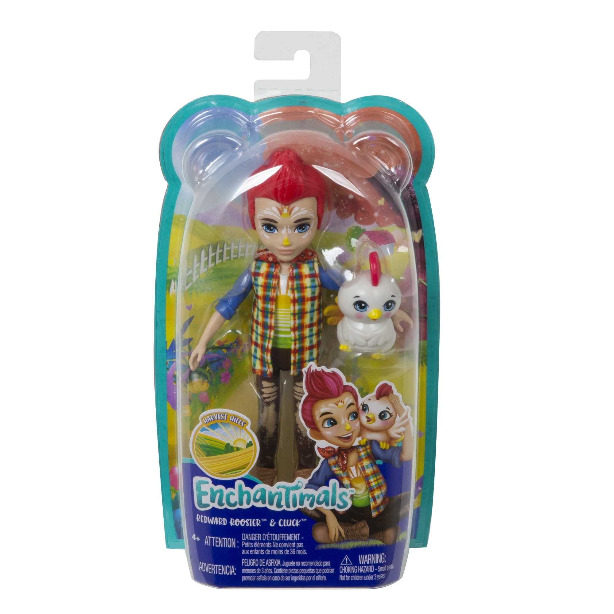 Enchantimals Redward Rooster with friend 6 inch