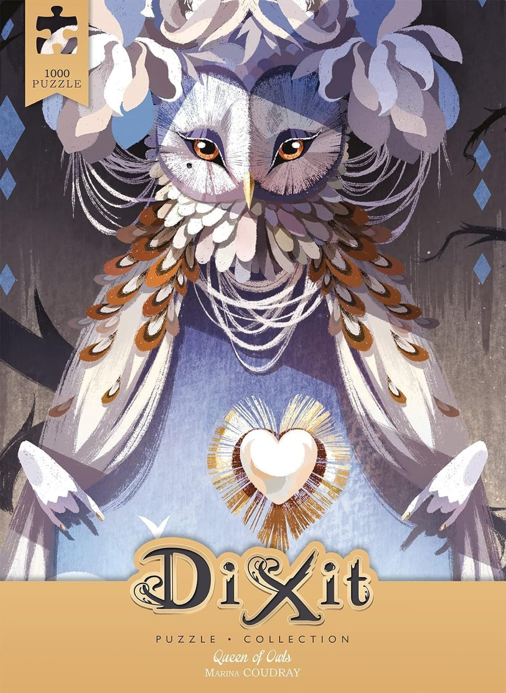 Dixit 1000pc Puzzle - Blue MishMash