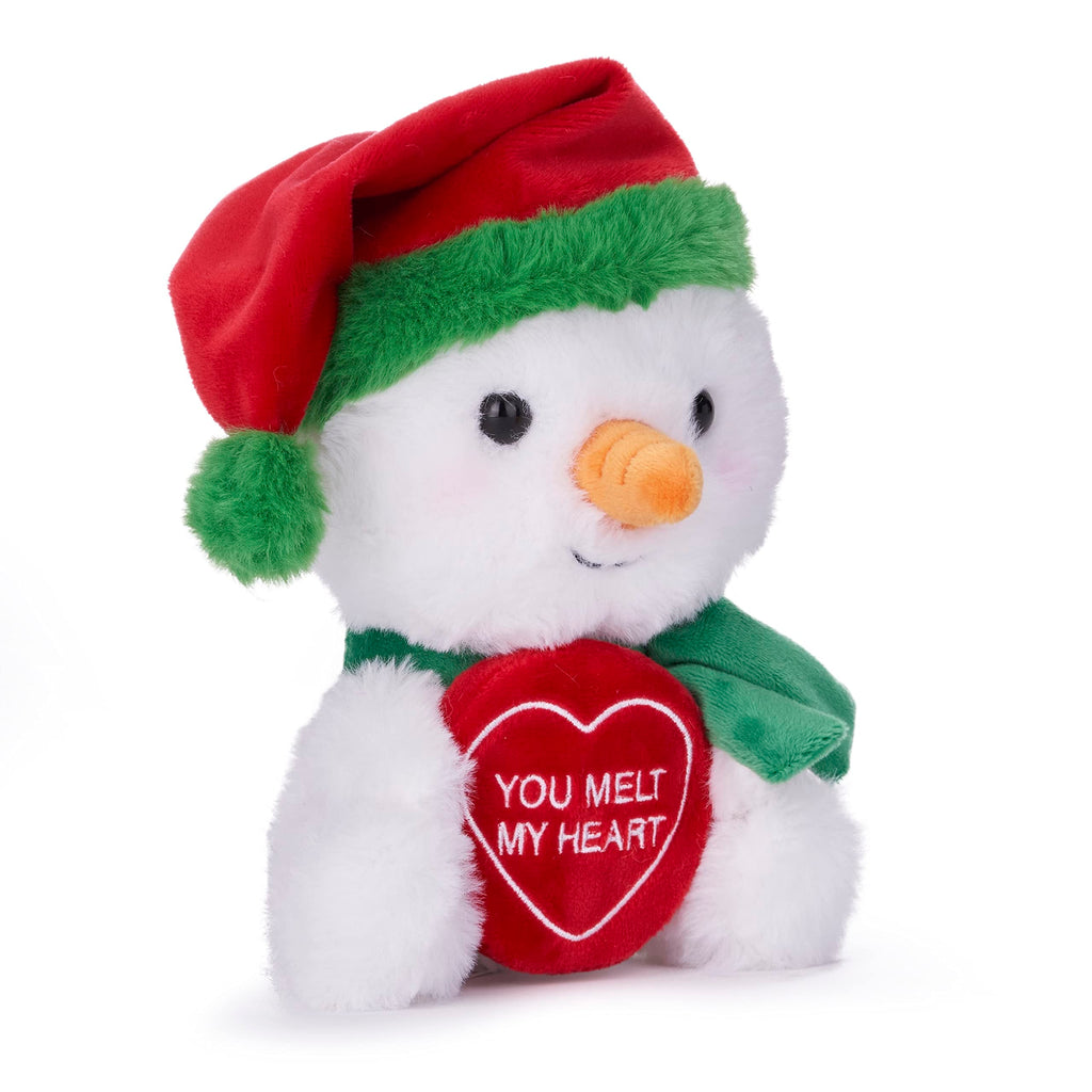 Swizzels Love Hearts 7" Christmas Snowman Soft Toy