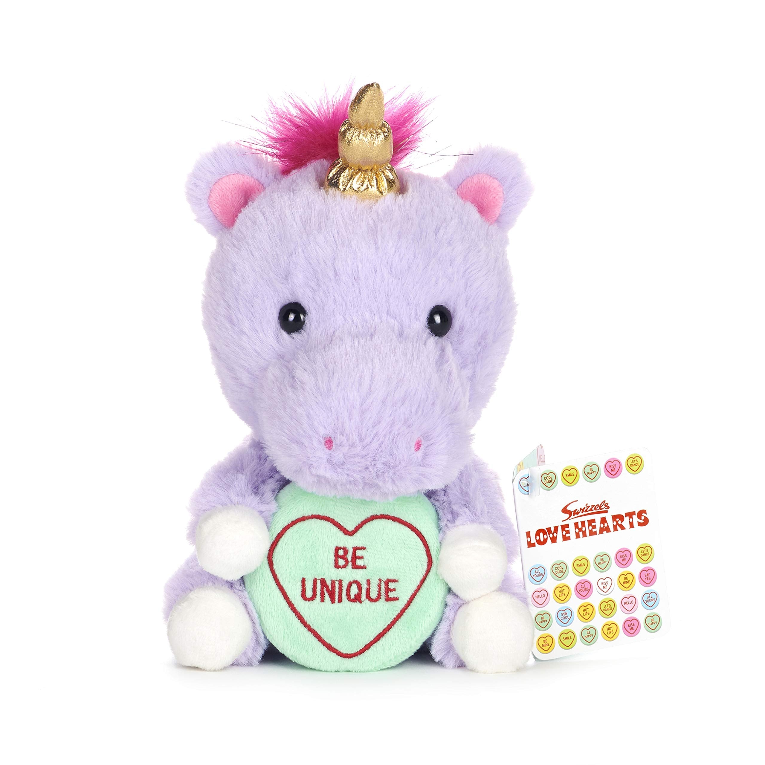 Swizzels Love Hearts 7 Unicorn Soft Toy