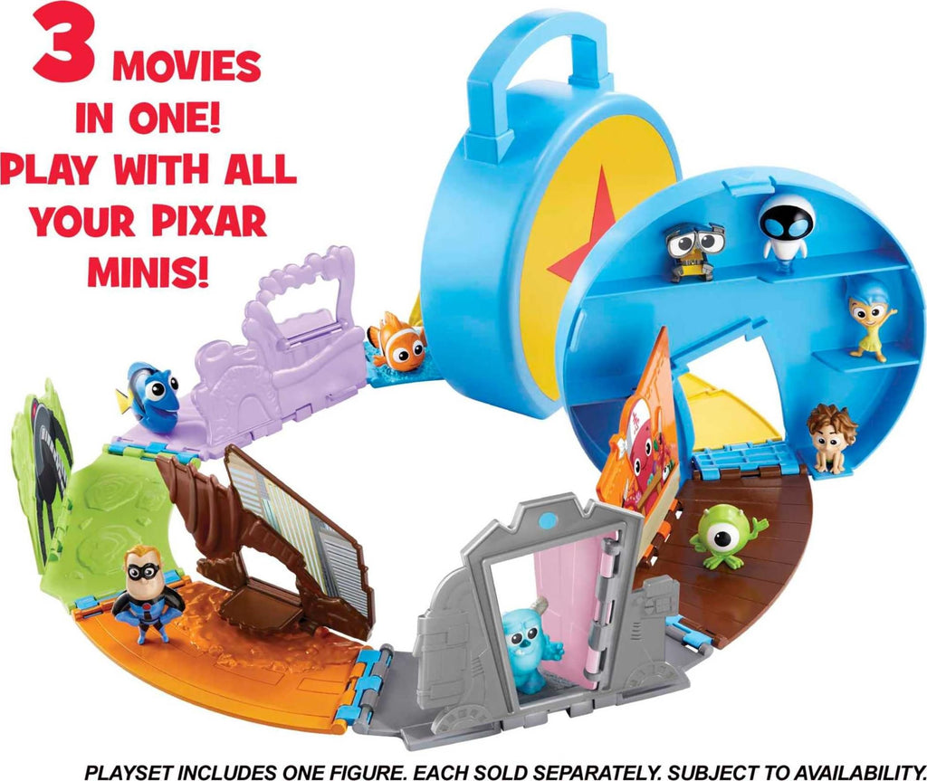 Disney Pixar GMC76 Minis World of Pixar Playset