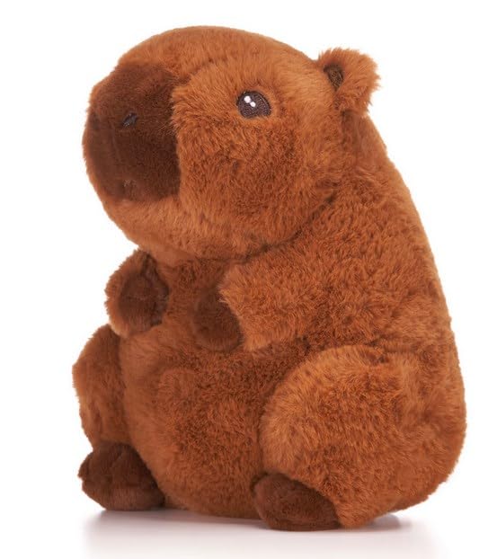Sitting Capybara 9" Soft Toy (3pc)
