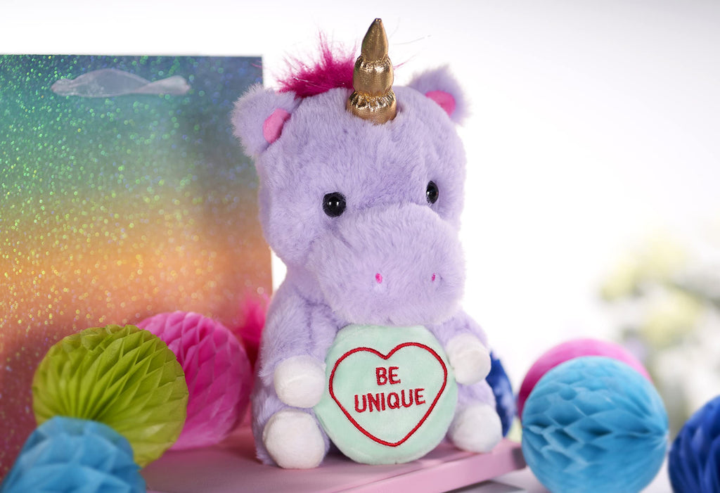 Swizzels Love Hearts 7 Unicorn Soft Toy