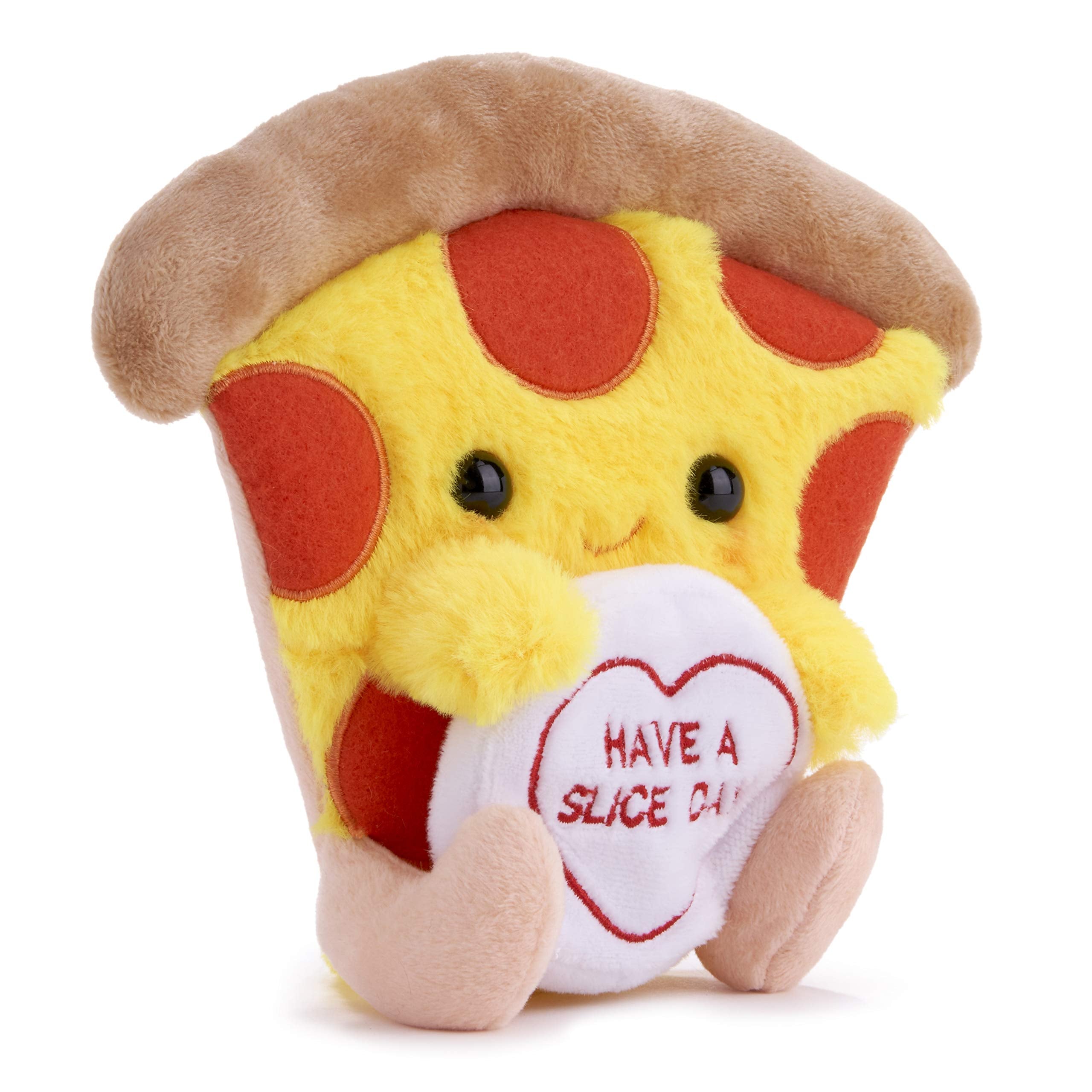 Swizzels Love Hearts 7" Pizza Soft Toy