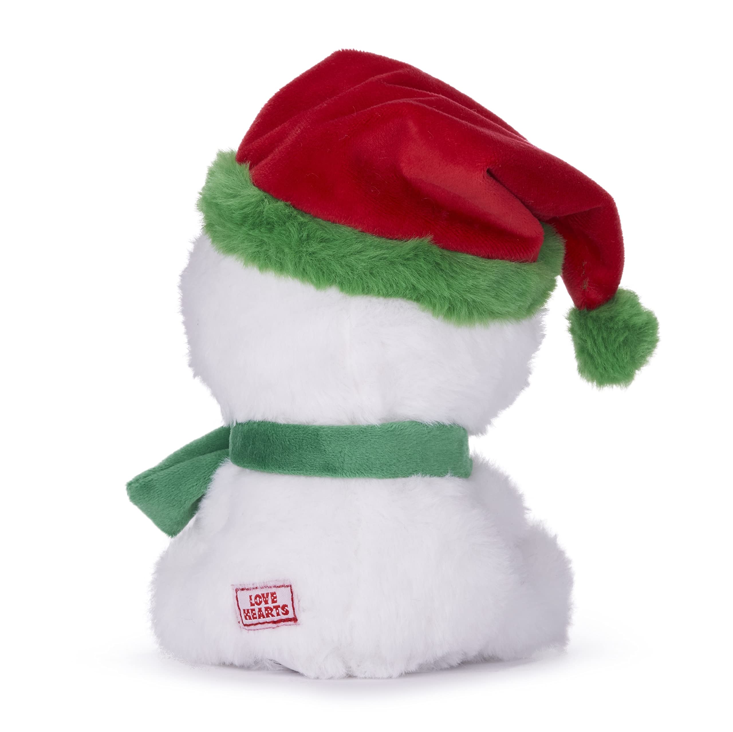 Swizzels Love Hearts 7" Christmas Snowman Soft Toy