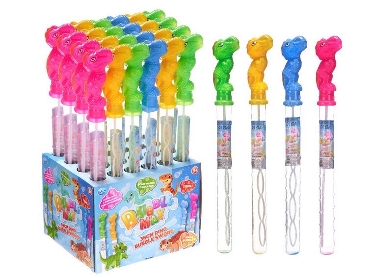XL Dinosaur Bubble Wands (4pcs)