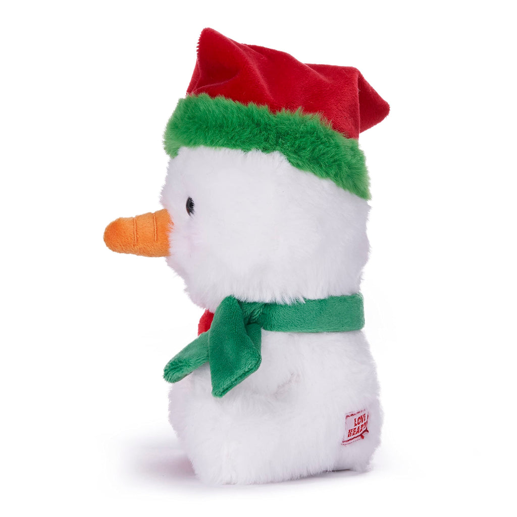 Swizzels Love Hearts 7" Christmas Snowman Soft Toy