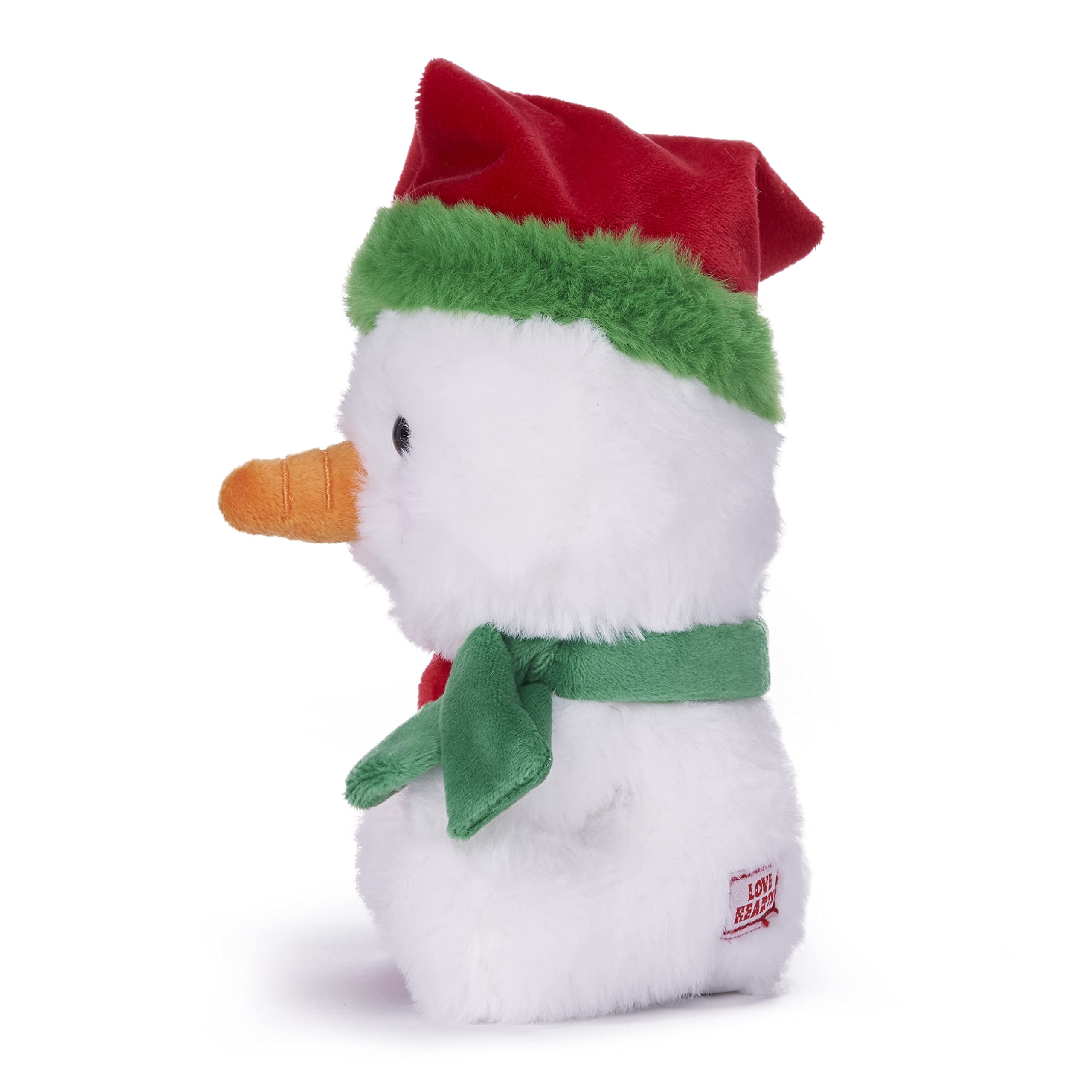 Swizzels Love Hearts 7" Christmas Snowman Soft Toy