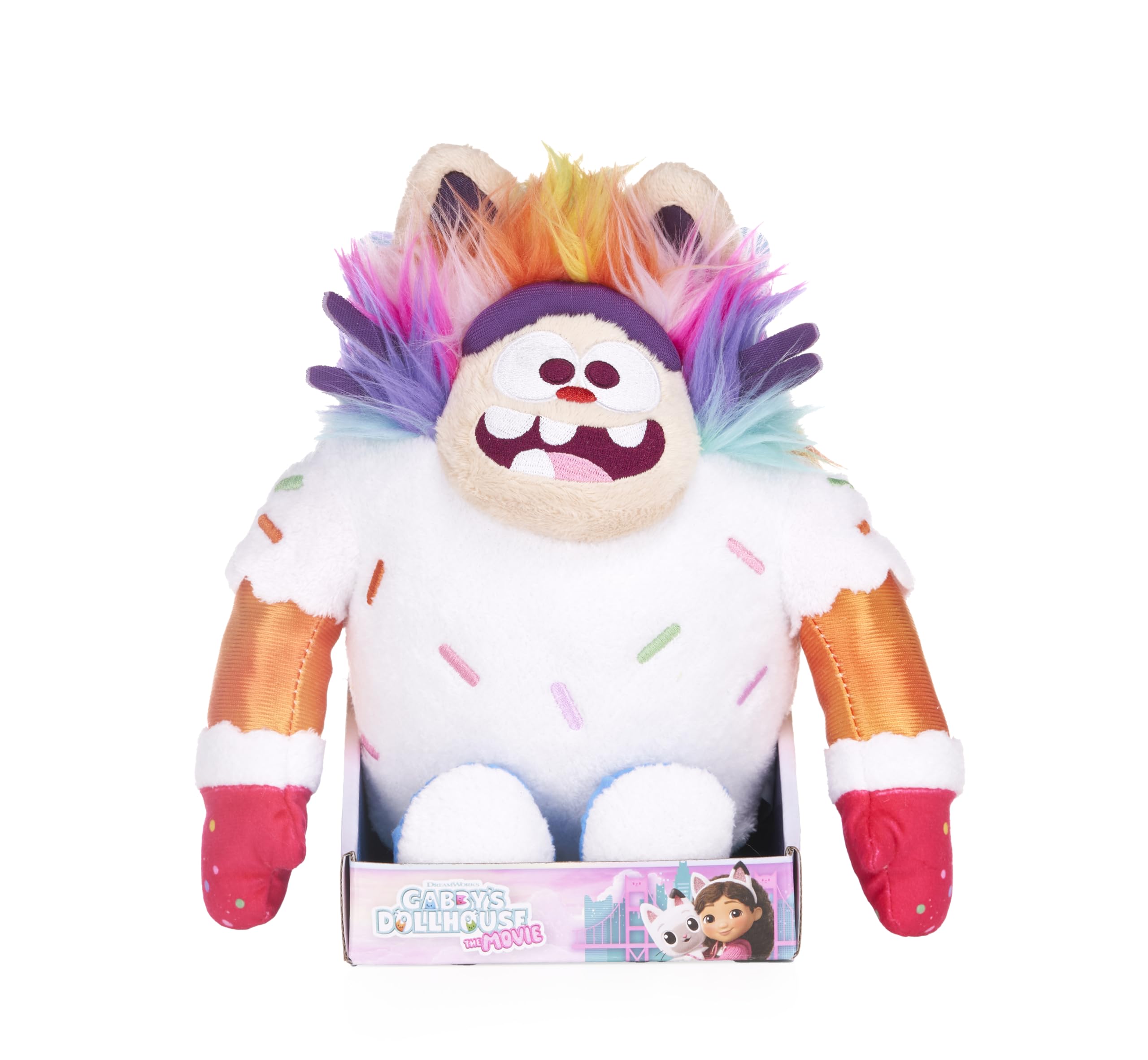 Gabby's Dollhouse The Movie 10" Cookie Bobby Cat Soft Toy