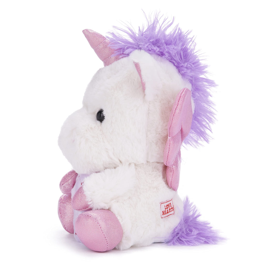 Swizzels Love Hearts 7" Unicorn BFF Soft Toy