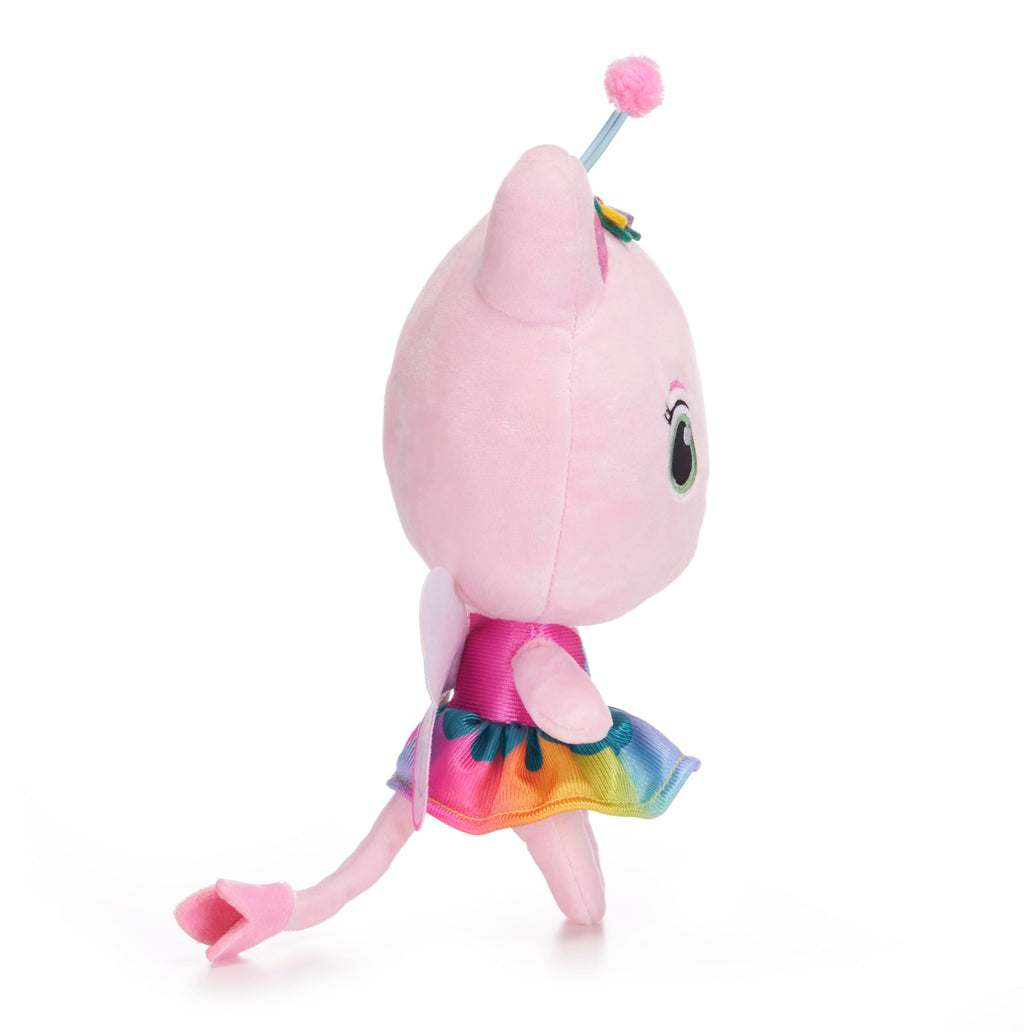 Gabby's Dollhouse 10" Fairylandia Rainbow Kitty Fairy Soft Toy