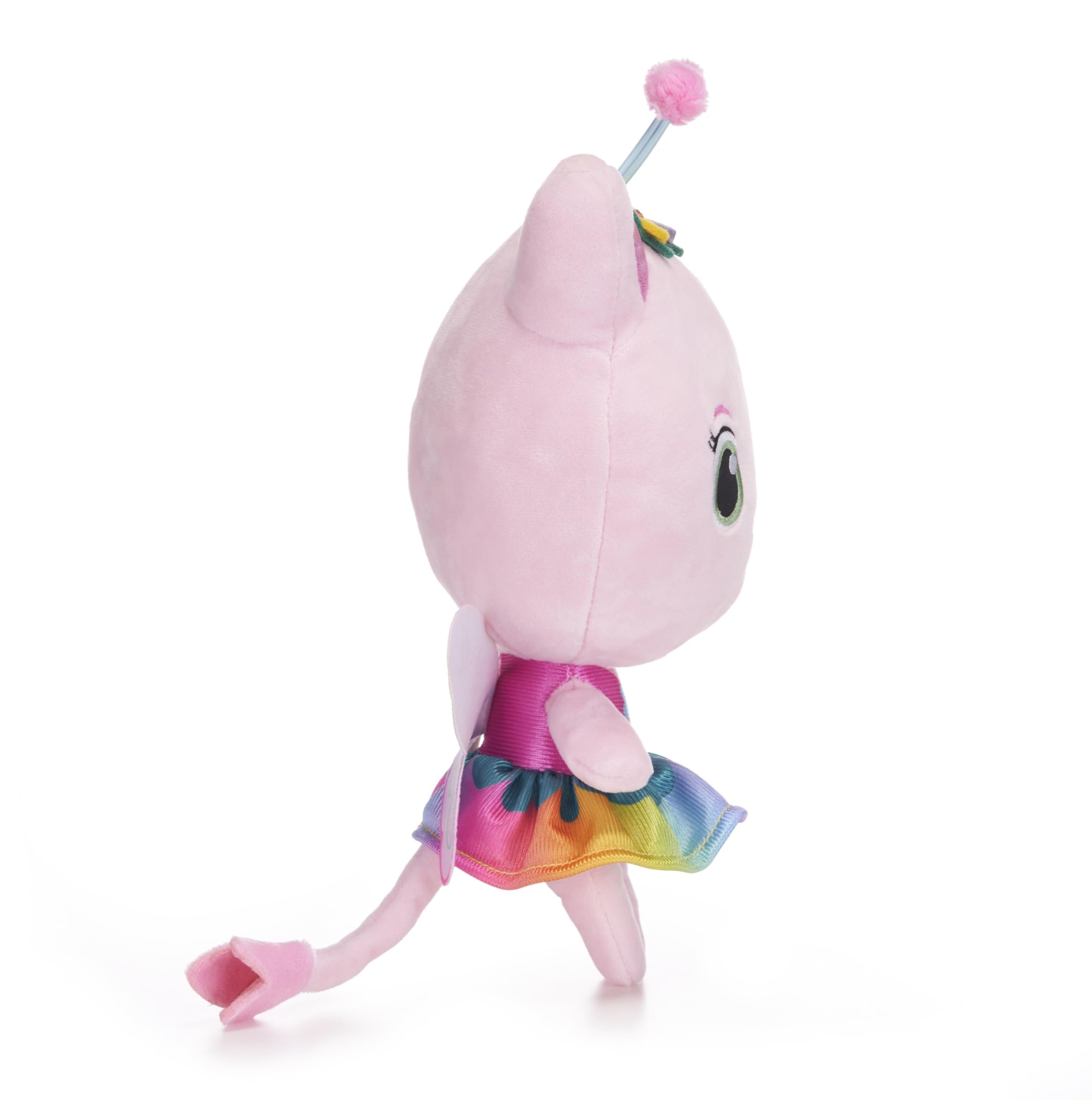 Gabby's Dollhouse 10" Fairylandia Rainbow Kitty Fairy Soft Toy