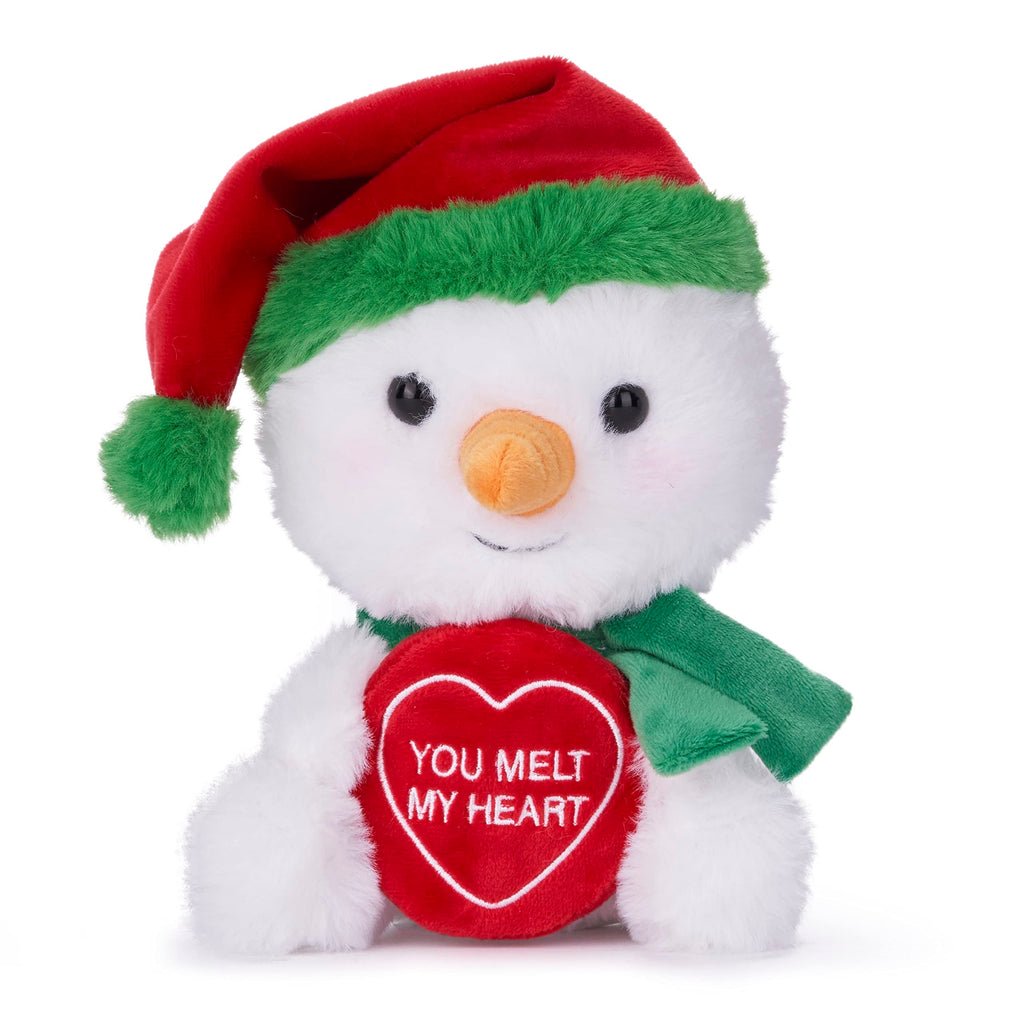 Swizzels Love Hearts 7" Christmas Snowman Soft Toy