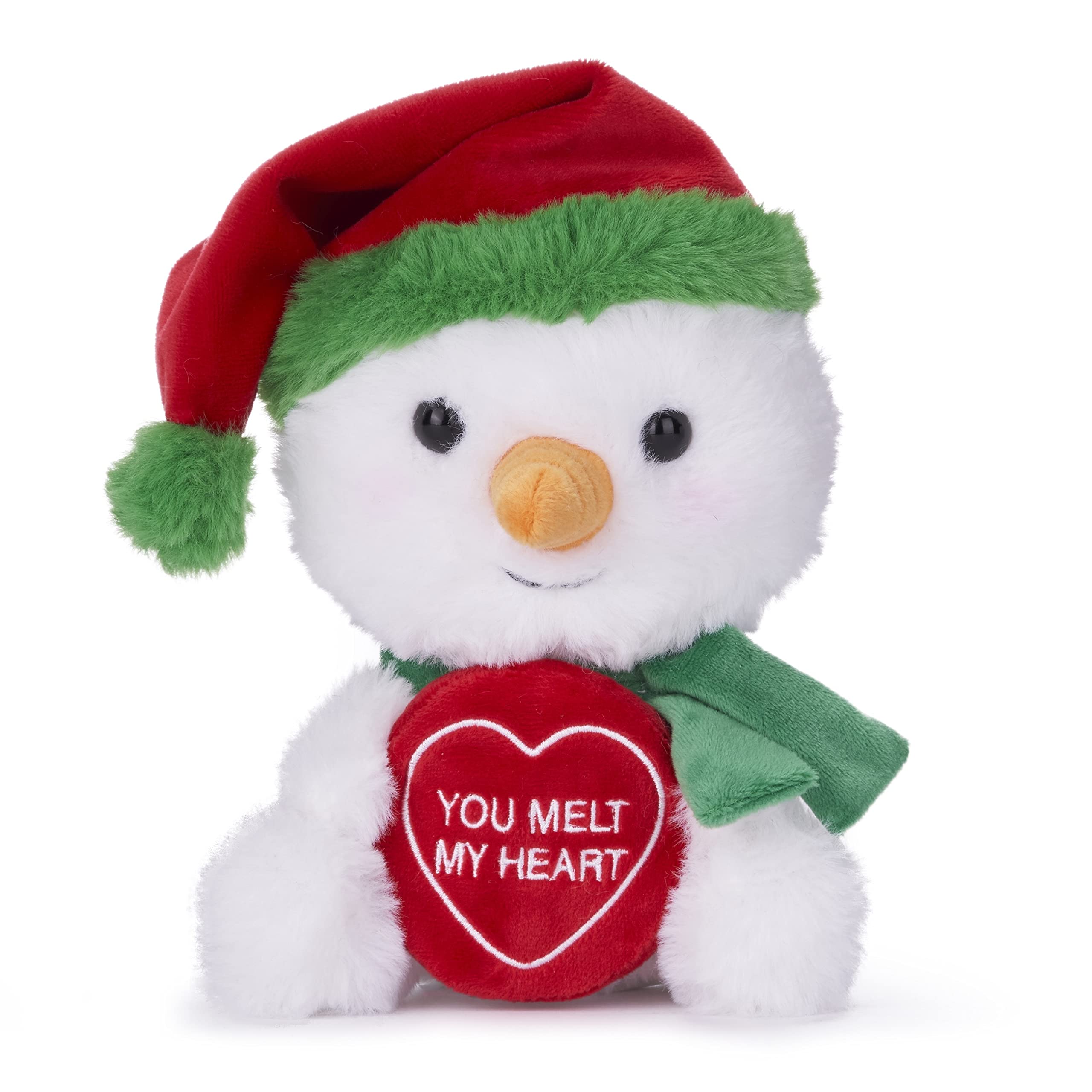Swizzels Love Hearts 7" Christmas Snowman Soft Toy