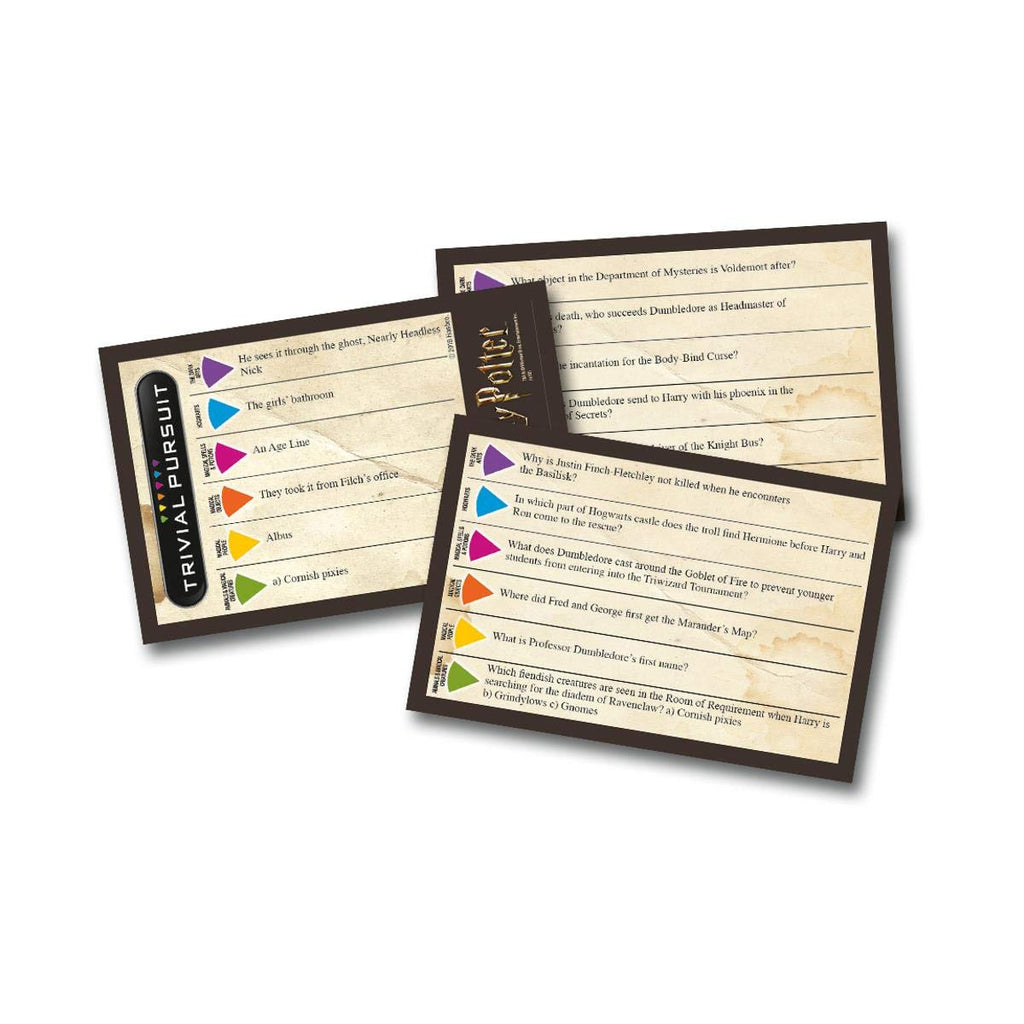 Harry Potter Trivial Pursuit Game