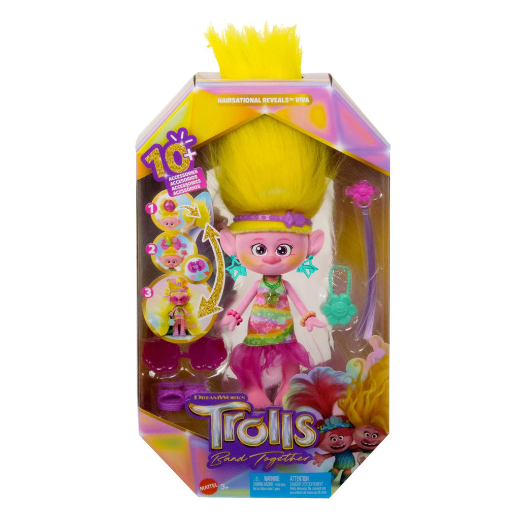 Trolls Hairsational Reveals Viva Doll