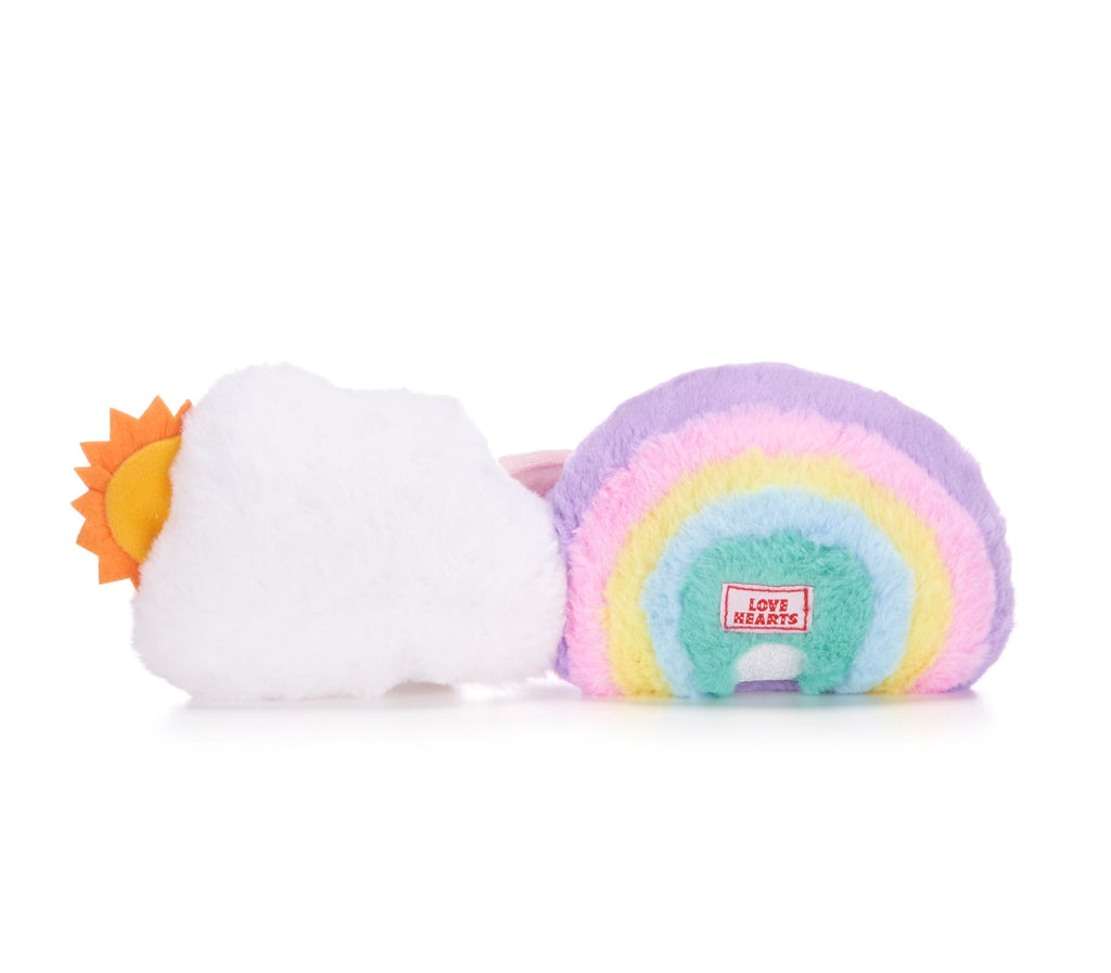 Swizzels Love Hearts 7" Rainbow and Cloud Soft Toy