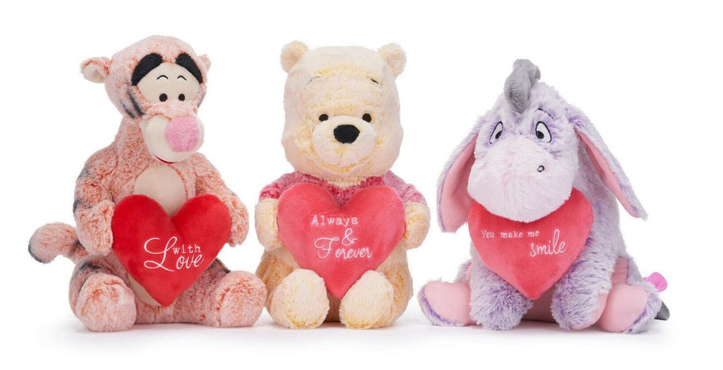 Winnie The Pooh Sweetheart 12" Soft Toy (3pc)