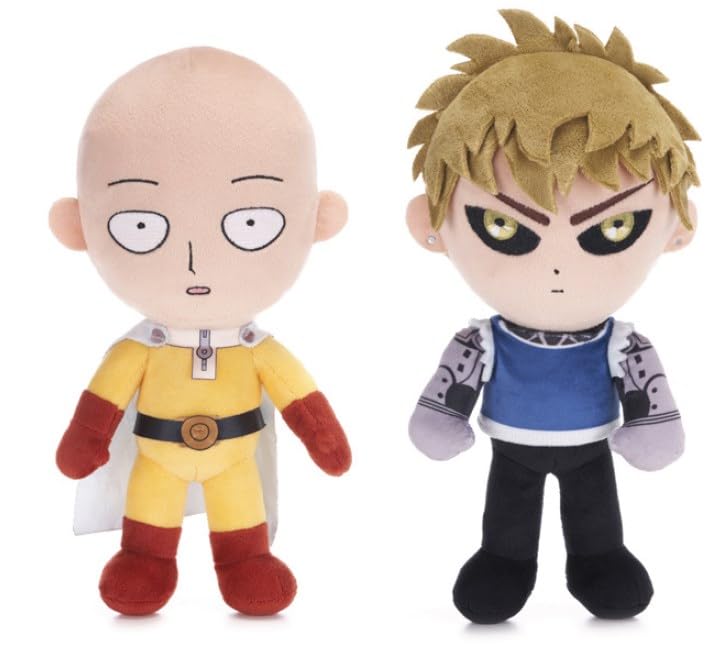 One Punch Man Saitama Genos 12" Soft Toys