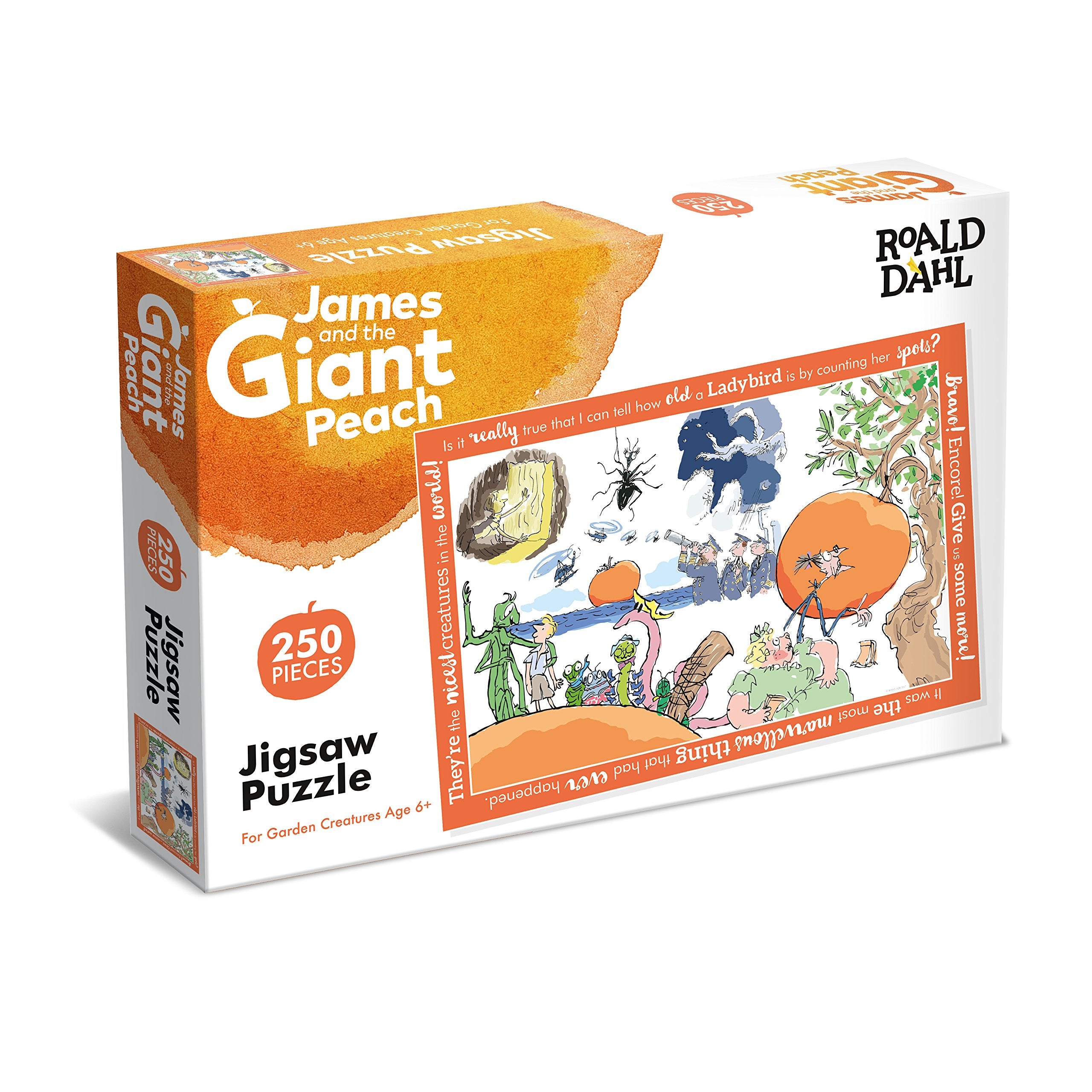 Roald Dahl 250 Piece James And The Giant Peach Jigsaw Puzzle