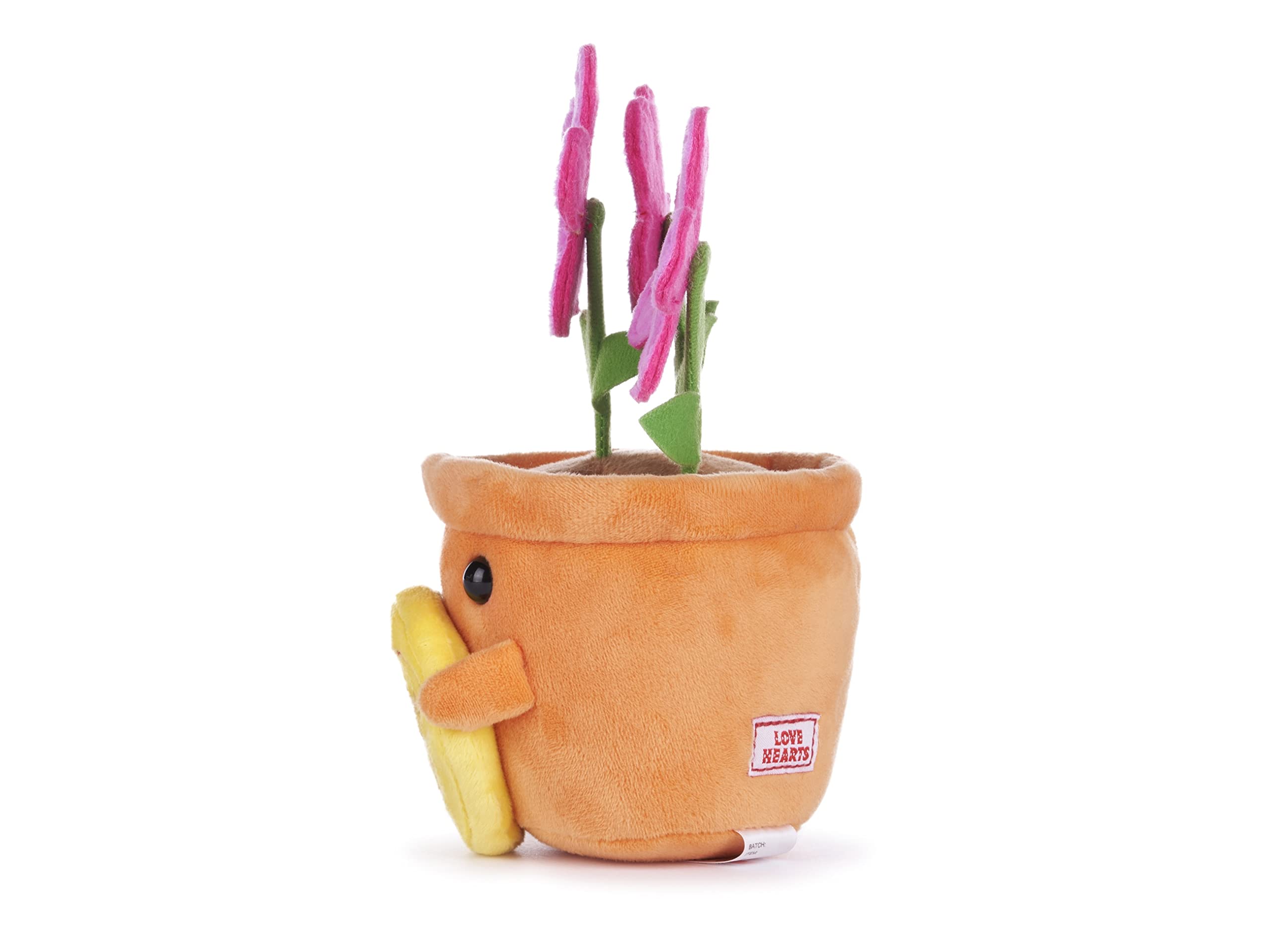 Swizzels Love Hearts 7" Flowerpot Soft Toy