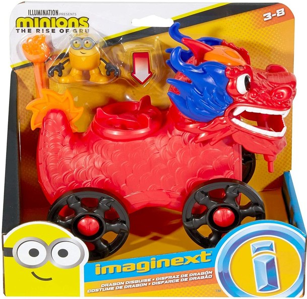 Minions Imaginext Feature Figures Asstd