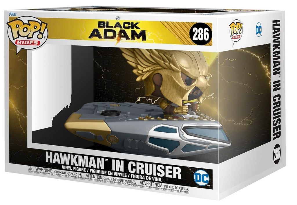 Funko POP! Ride Super Deluxe: Hawkman on Hawk Cruiser