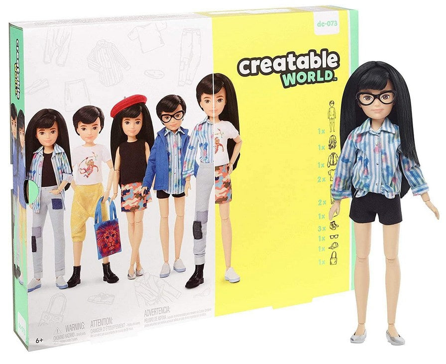 Creatable World Deluxe Character Kit Customizable Doll