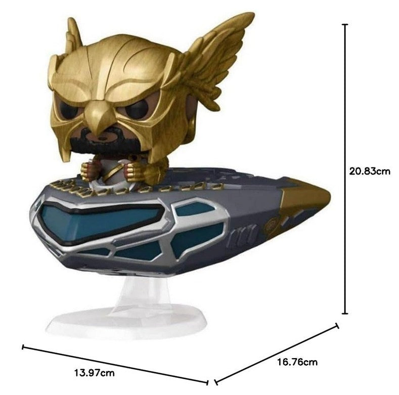Funko POP! Ride Super Deluxe: Hawkman on Hawk Cruiser