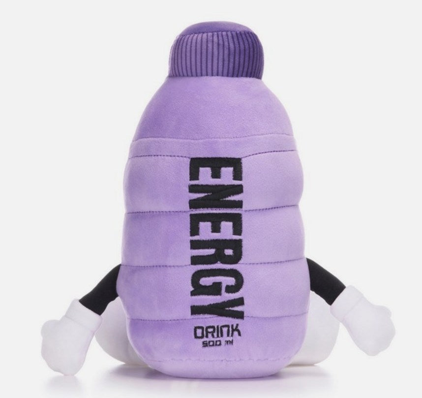 Energy Drink Purple 12" Soft toy
