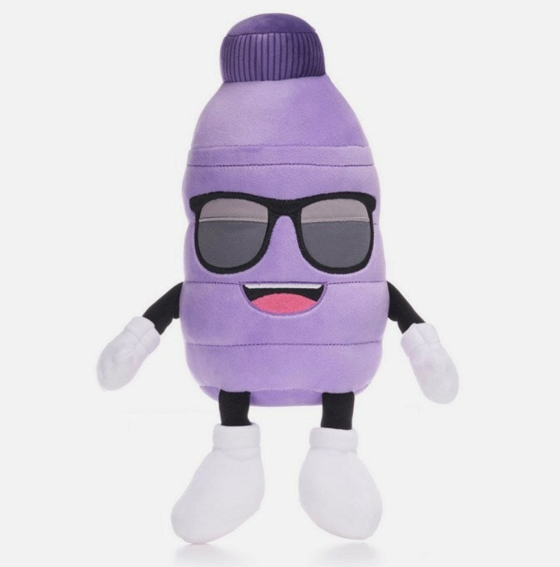 Energy Drink Purple 12" Soft toy
