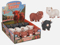 Highland cow 13cm squishy animal toy (12pc)