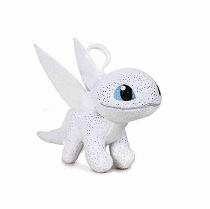 Hot To Train Your Dragon Lightfury Bagclip 4" soft toy